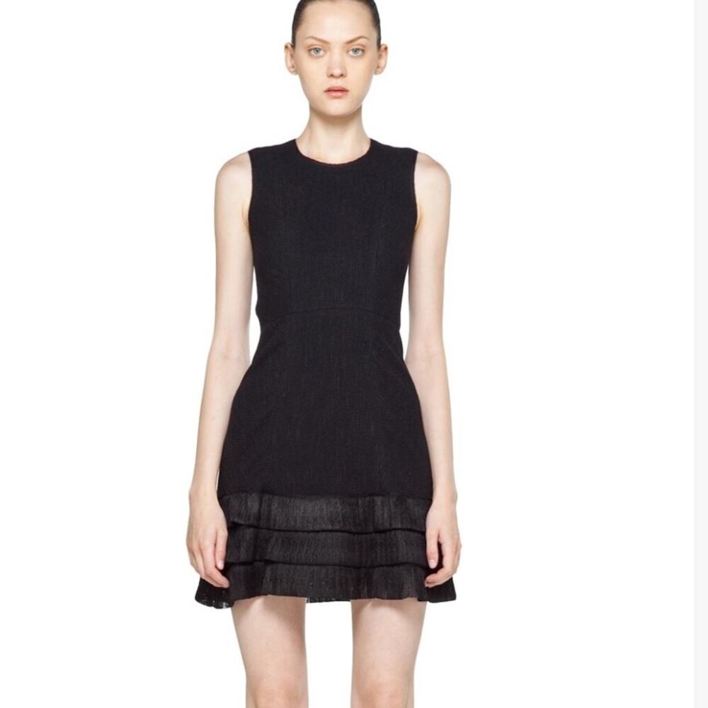 Theyskens' Theory Frion Deddie Dress in Black Sz 4